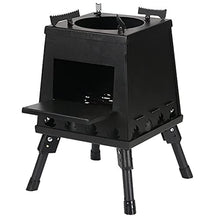 Portable Camping Rocket Wood Stove with Storage Bag