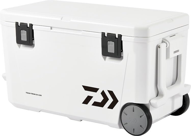 Daiwa GU4300 WH Tuft Trunk Cooler Box, 2023 Model