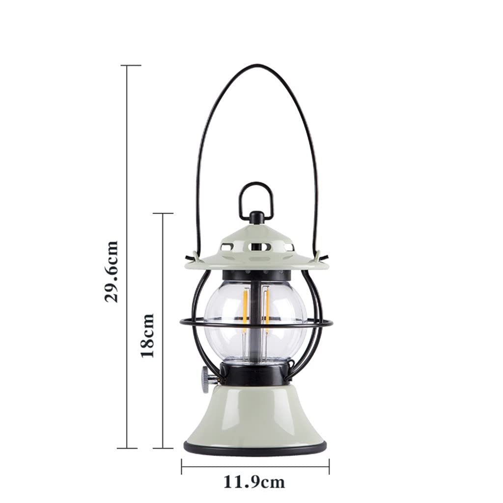 Retro Rechargeable LED Camping Lantern