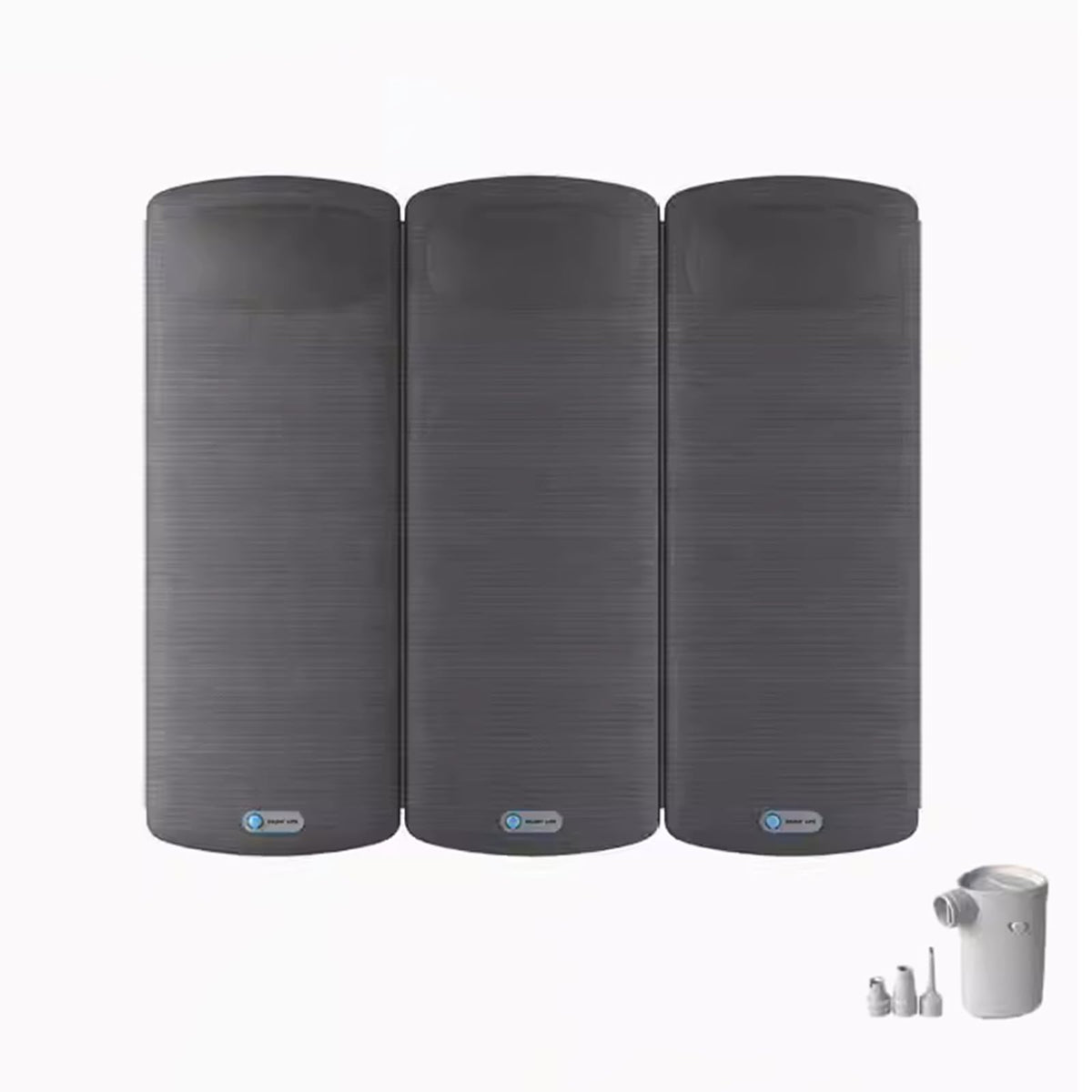Self-Inflating Camping Sleeping Pad with Built-In Pillow