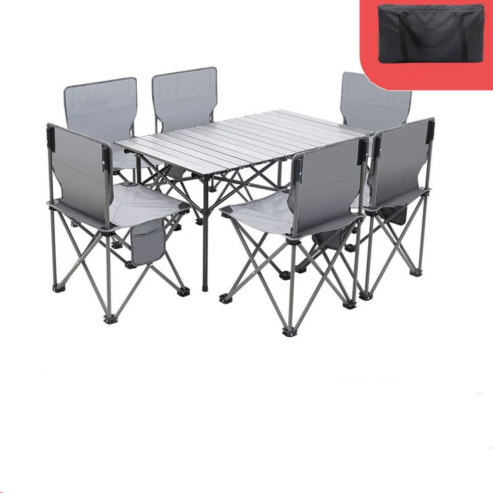 Aluminum Folding Camping Table & Chair Set
