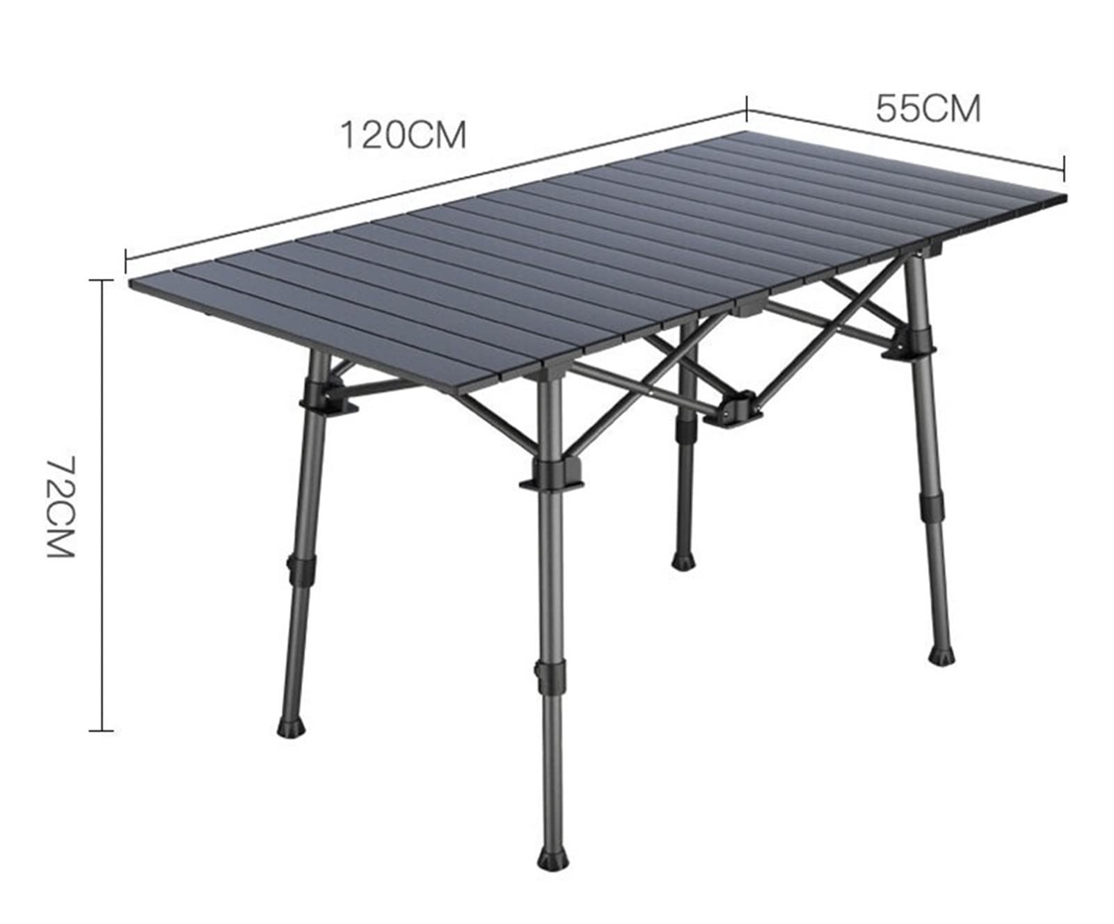 7-Piece Folding Camping Table & Chair Set with Carry Bag