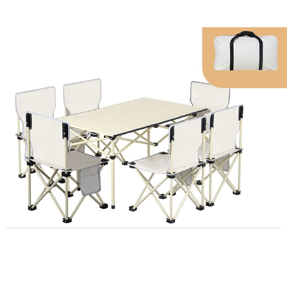 Aluminum Folding Camping Table & Chair Set