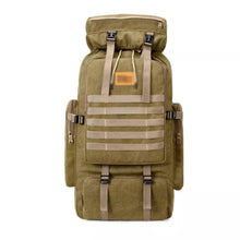 ASWRTYJO 80L Backpack Hiking Multi Compartment Travel Mountaineering Bag