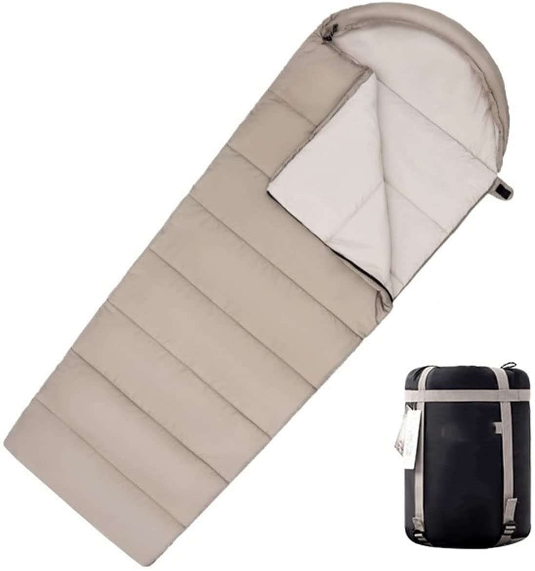 Spring & Autumn Adult Sleeping Bag with Carry Bag