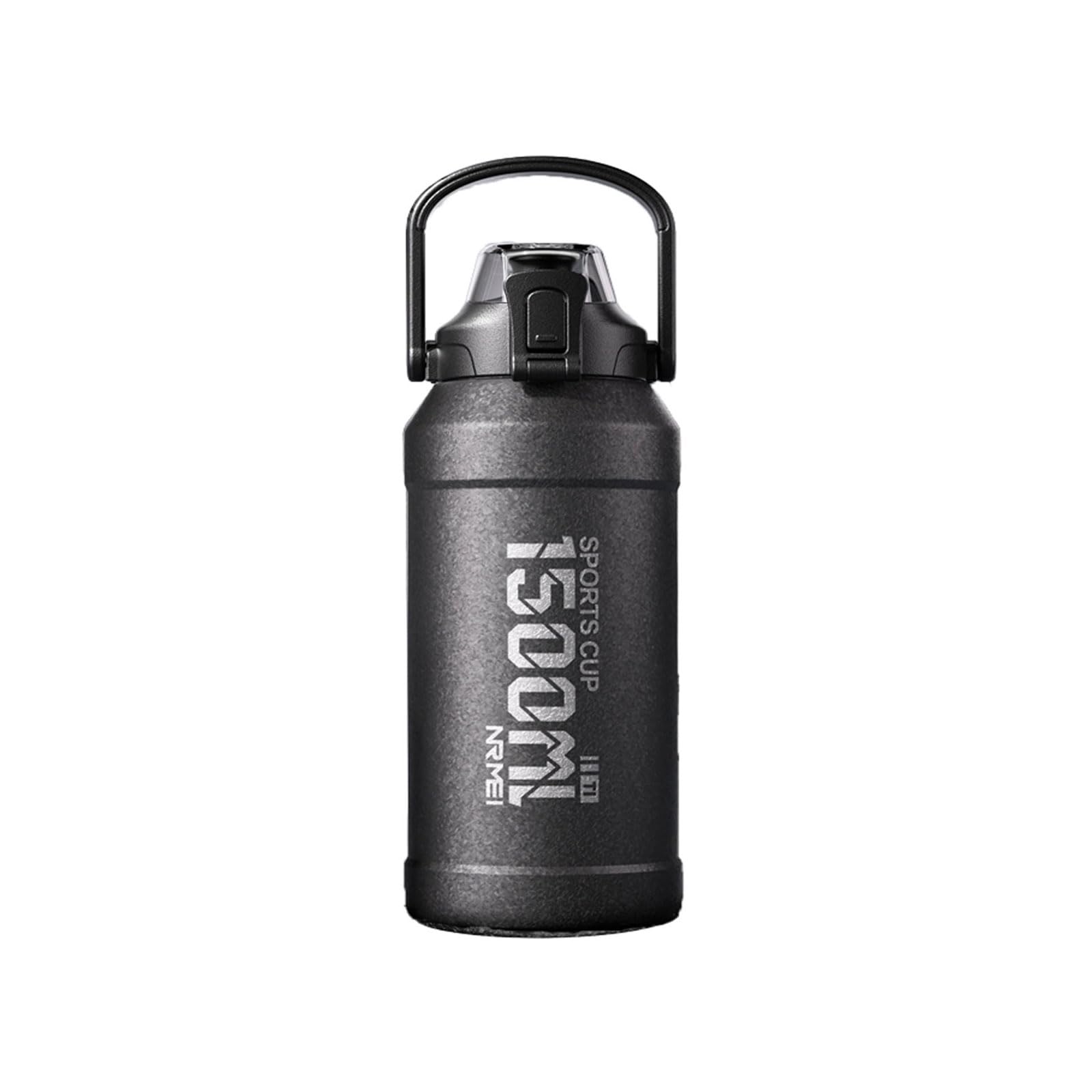 Titanium Insulated Water Bottle 1.5L/2L Leakproof Sports Flask