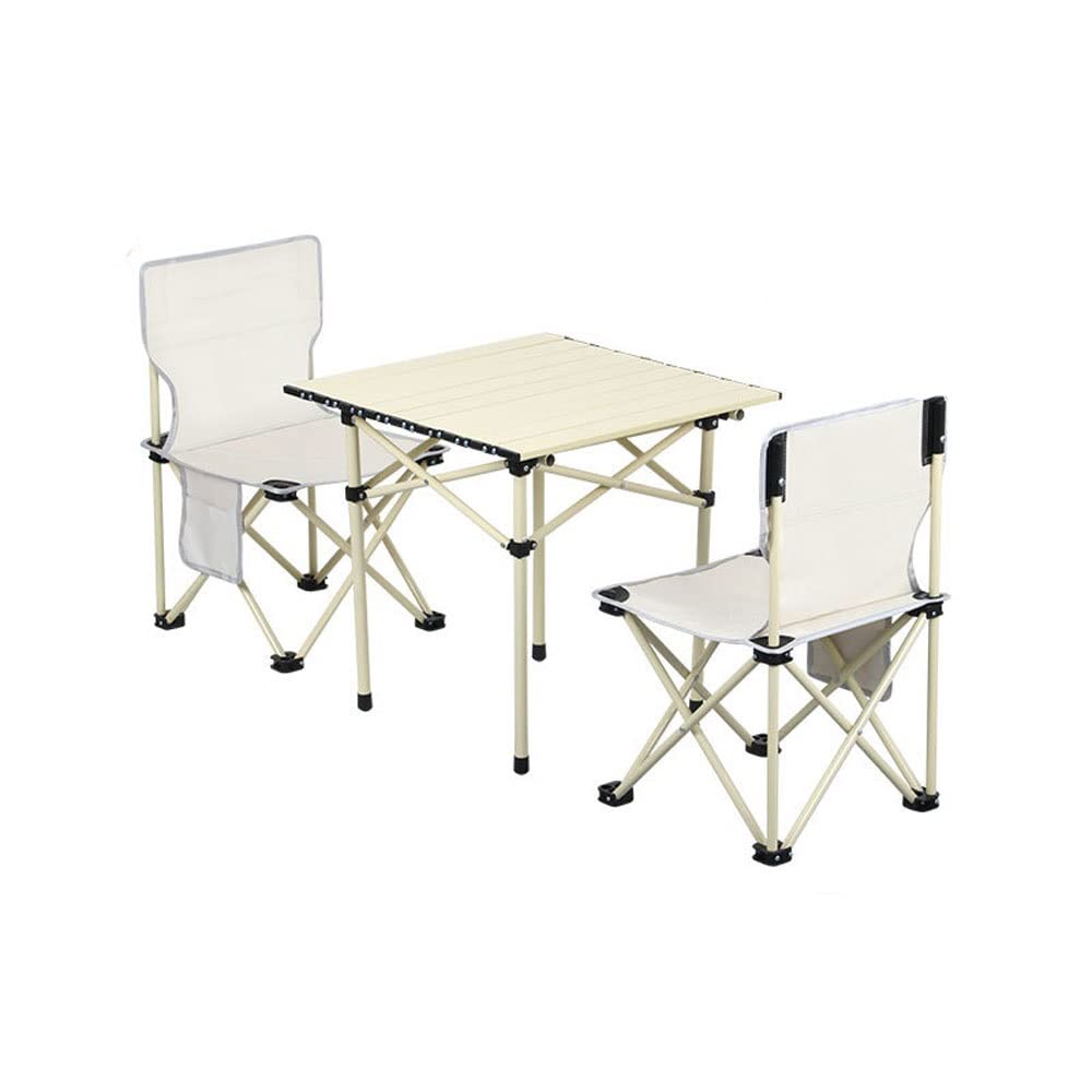 Aluminum Folding Camping Table & Chair Set