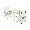 Aluminum Folding Camping Table & Chair Set