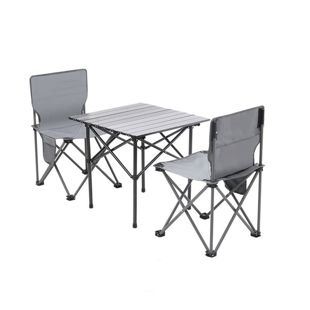 Aluminum Folding Camping Table & Chair Set