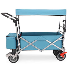 Heavy Duty Folding Wagon Cart with Canopy