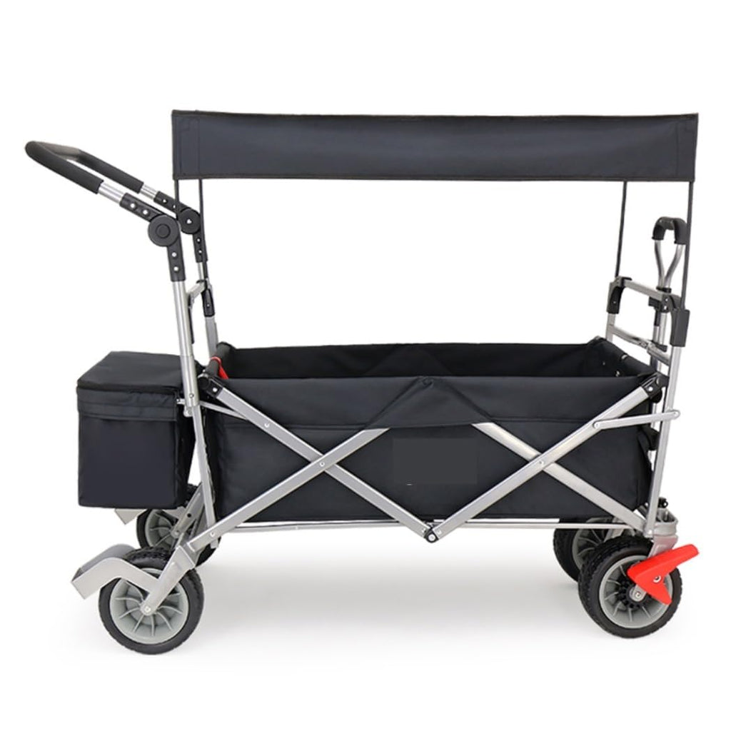 Heavy Duty Folding Wagon Cart with Canopy