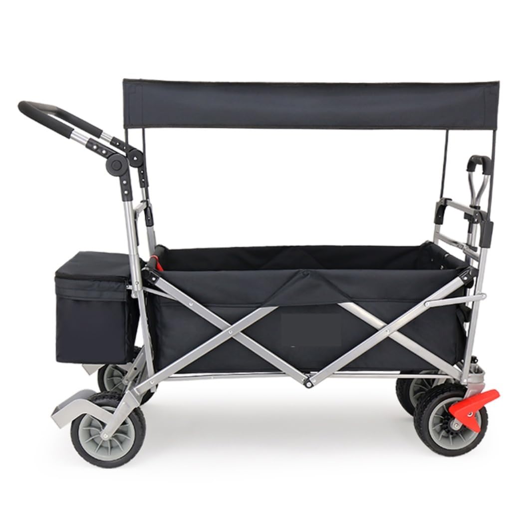 Heavy Duty Folding Wagon Cart with Canopy