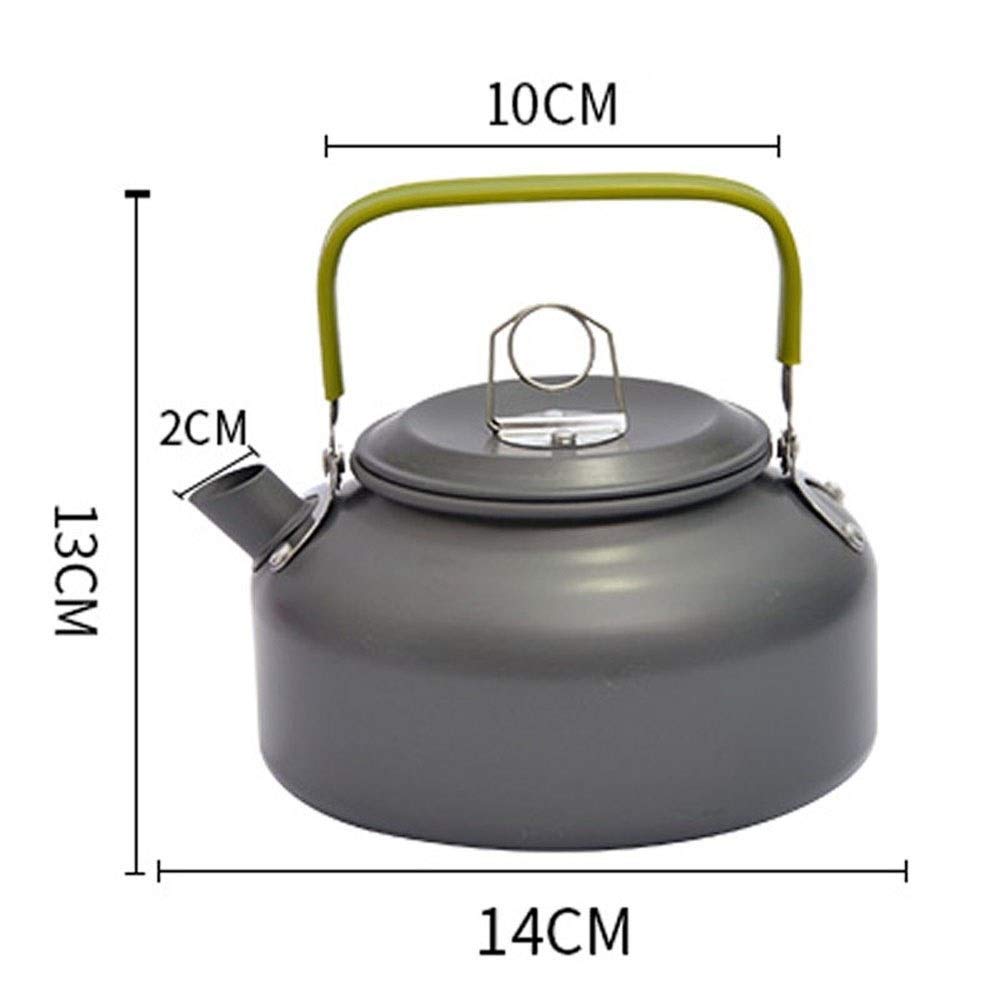 Camping Cookware Set with Kettle & Frying Pan