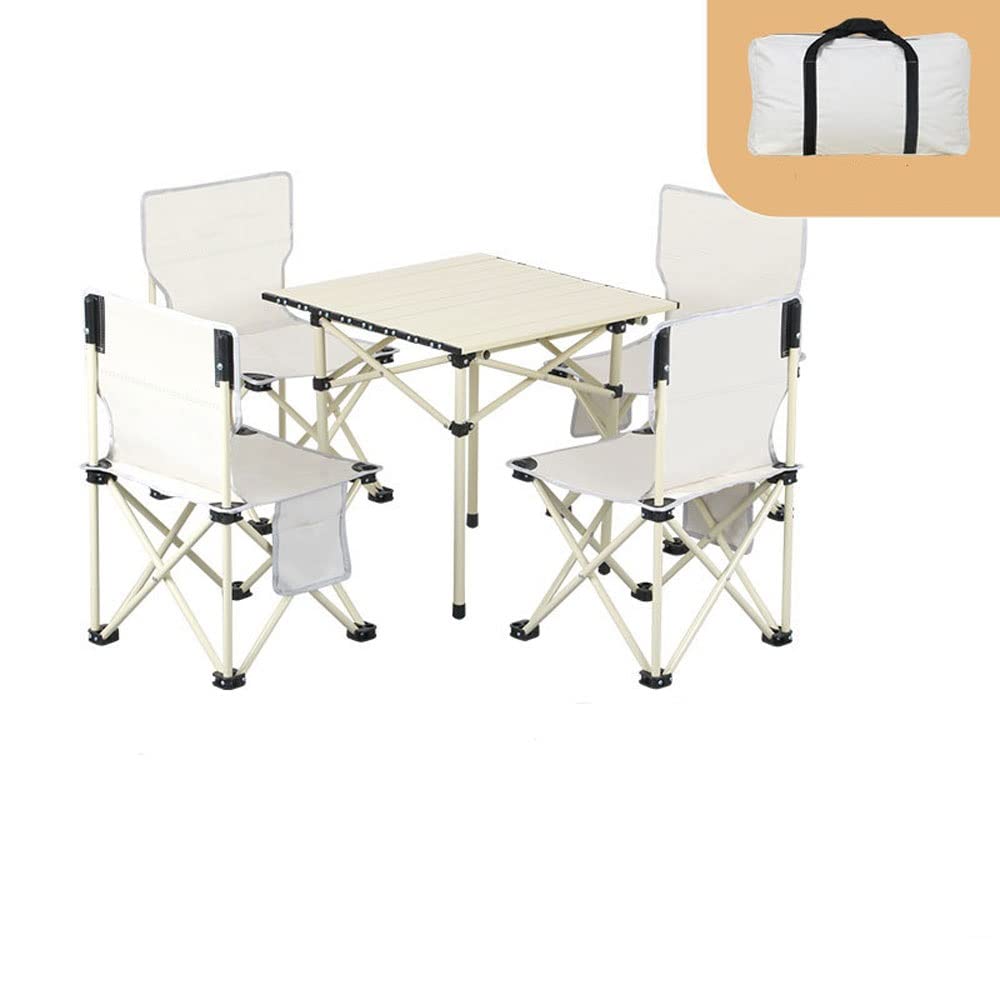 Aluminum Folding Camping Table & Chair Set