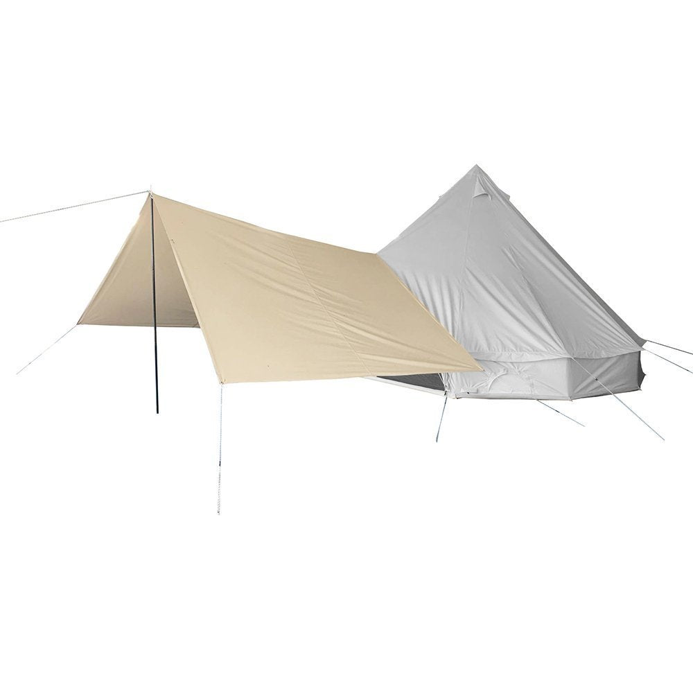 Luxury 4-Season Bell Glamping Tent with Stove Jack