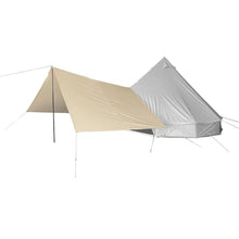 Luxury 4-Season Bell Glamping Tent with Stove Jack