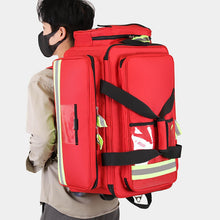 Large Capacity Rolling First Aid Kit Bag
