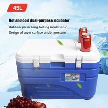 45L Wheeled Camping Cooler with Handle
