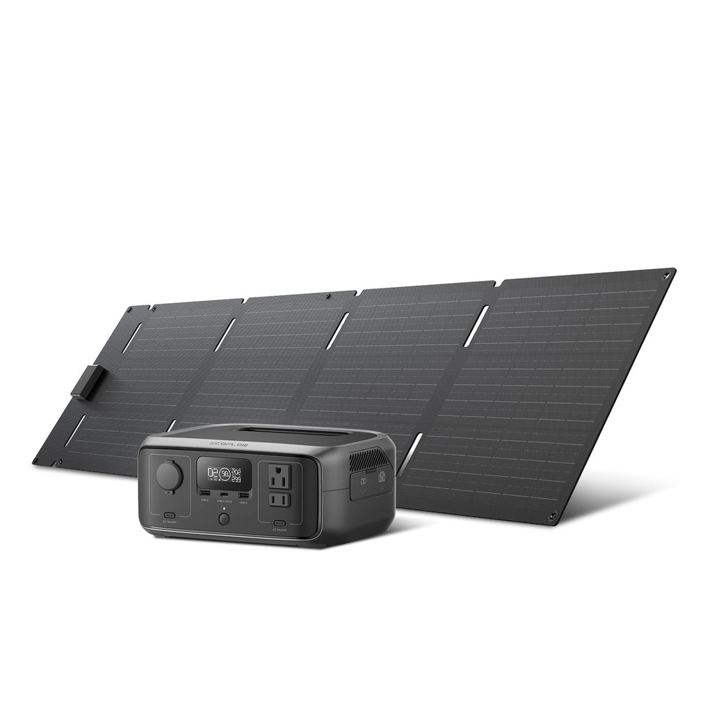 Portable Power Station 245Wh LiFePO4 Battery Backup
