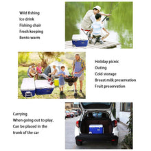 45L Wheeled Camping Cooler with Handle