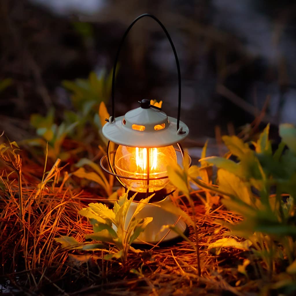 Retro Rechargeable LED Camping Lantern