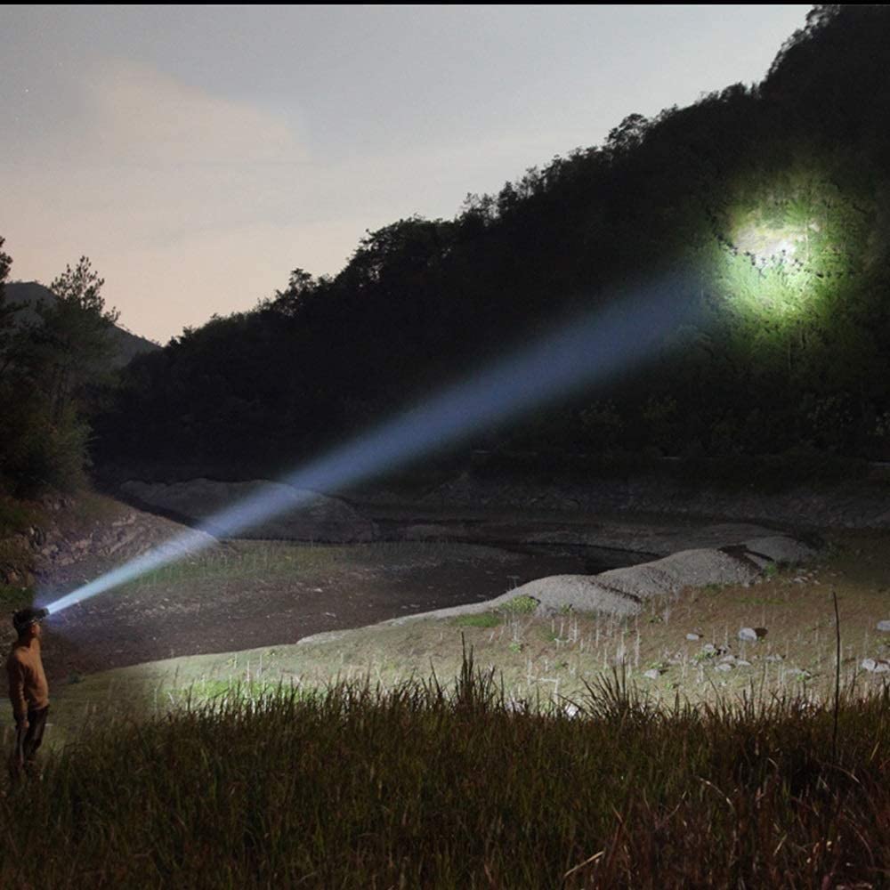 Rechargeable 5 LED Waterproof Headlamp
