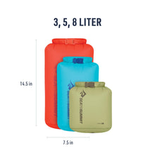 Sea to Summit Ultra-Sil Dry Bag Set, Ultralight Waterproof Stuff Sack