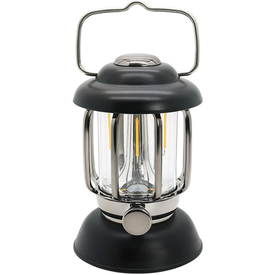 Vintage Camping Lantern with Adjustable Brightness