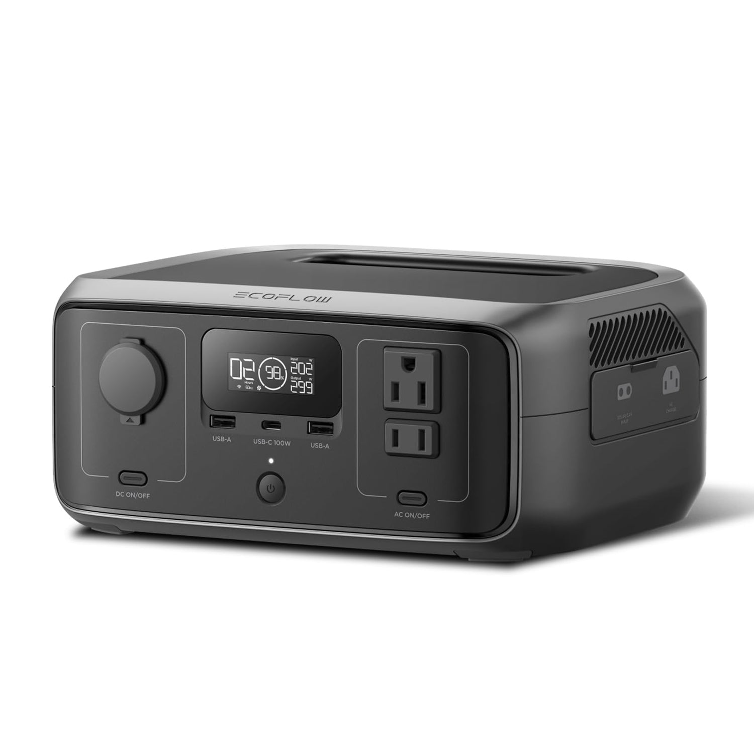 Portable Power Station 245Wh LiFePO4 Battery Backup