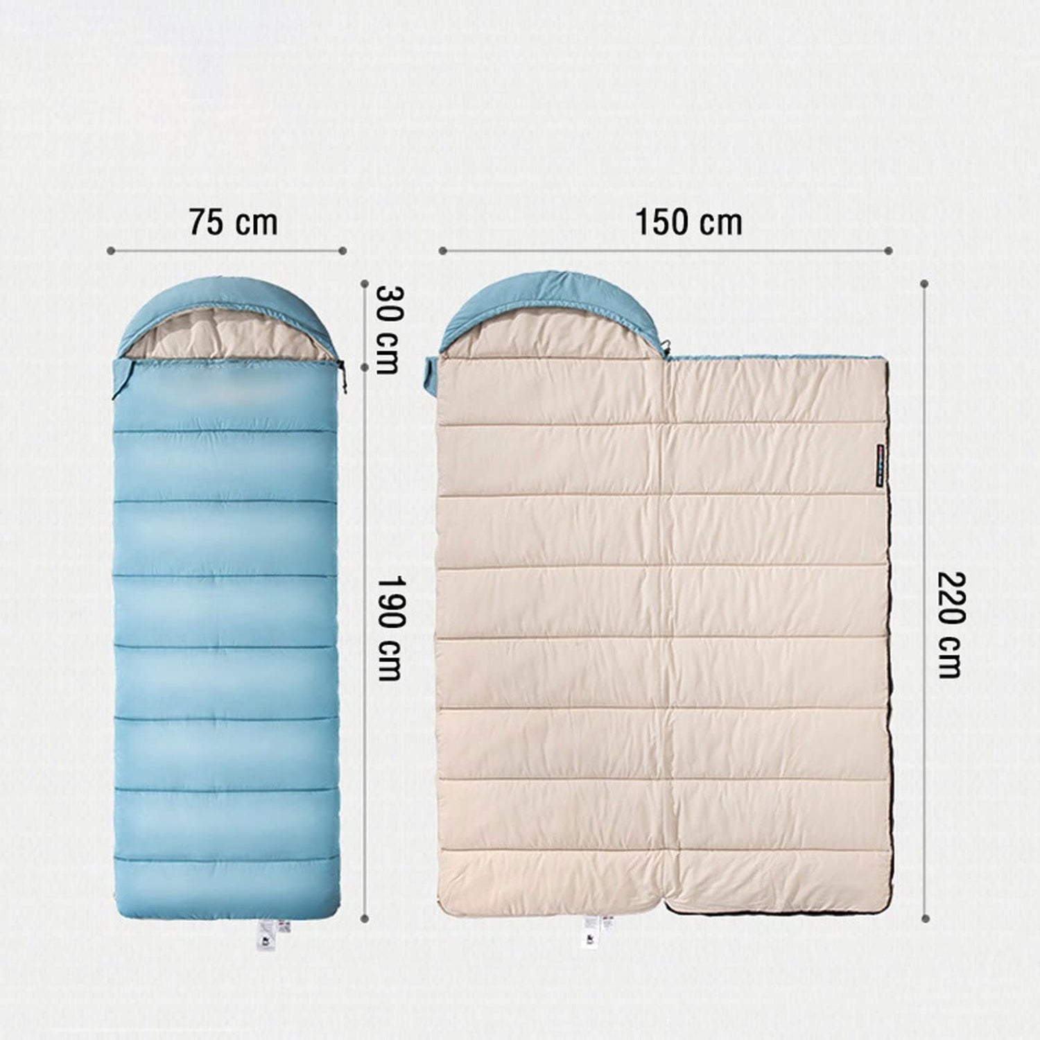 Winter Envelope Cotton Sleeping Bag