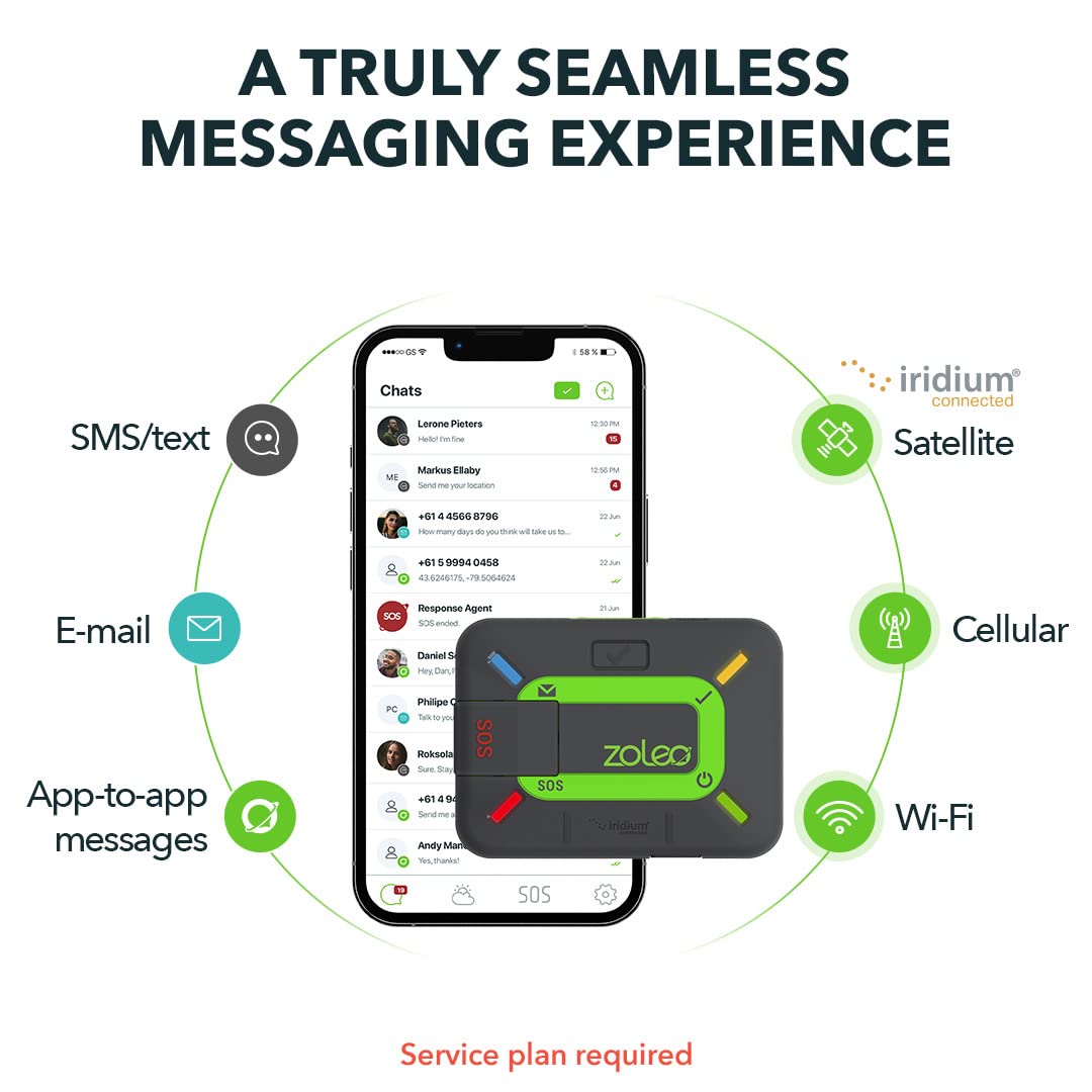 Satellite Communicator with Two-Way Messaging & SOS