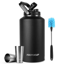 Stainless Steel Insulated Water Bottle with Straw Lid