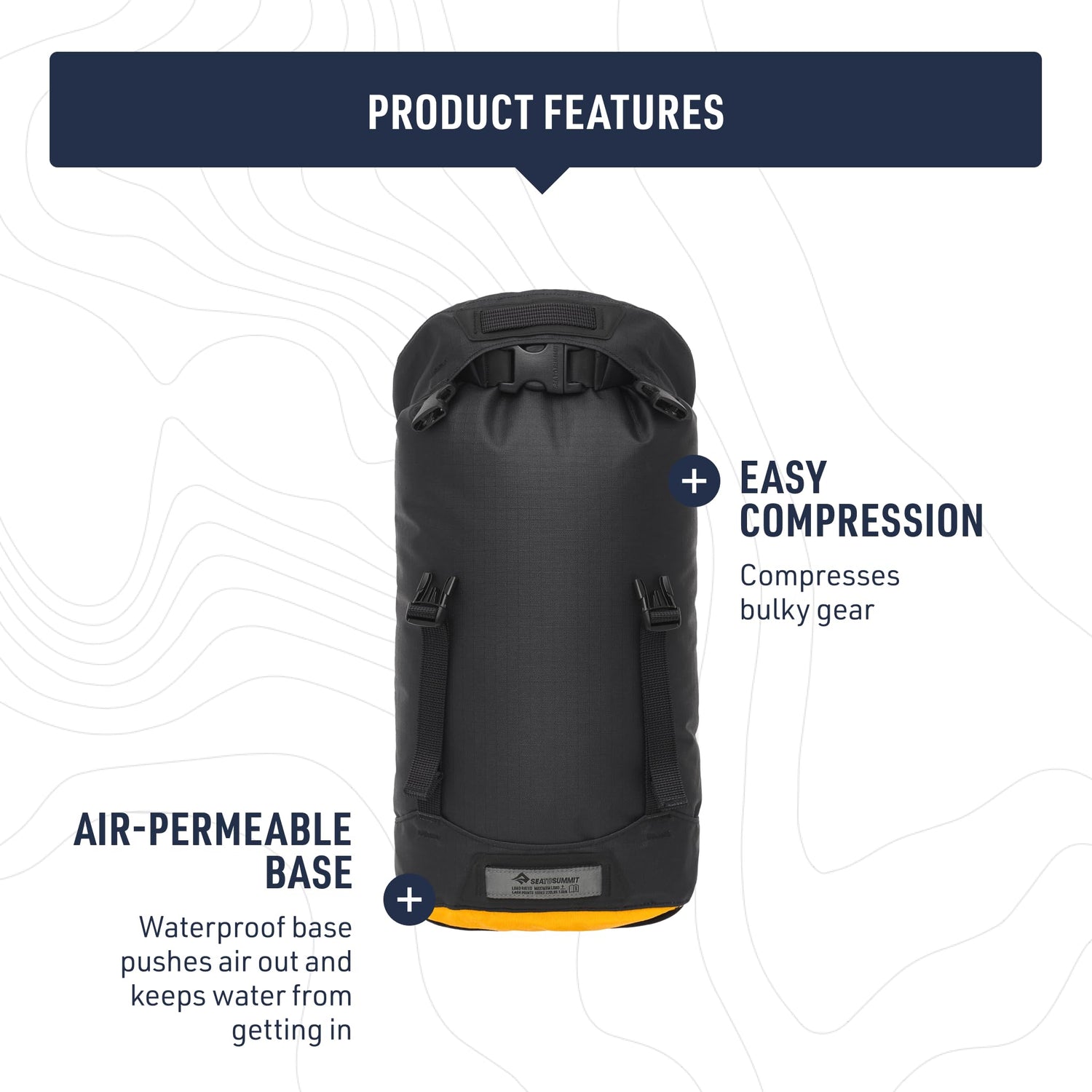 Sea to Summit eVac Heavy Duty Compression Dry Bag, Waterproof Dry Storage