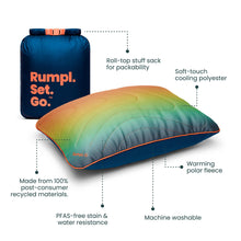 Rumpl Camp Pillow - Packable, Adjustable Comfort for Outdoors and Travel