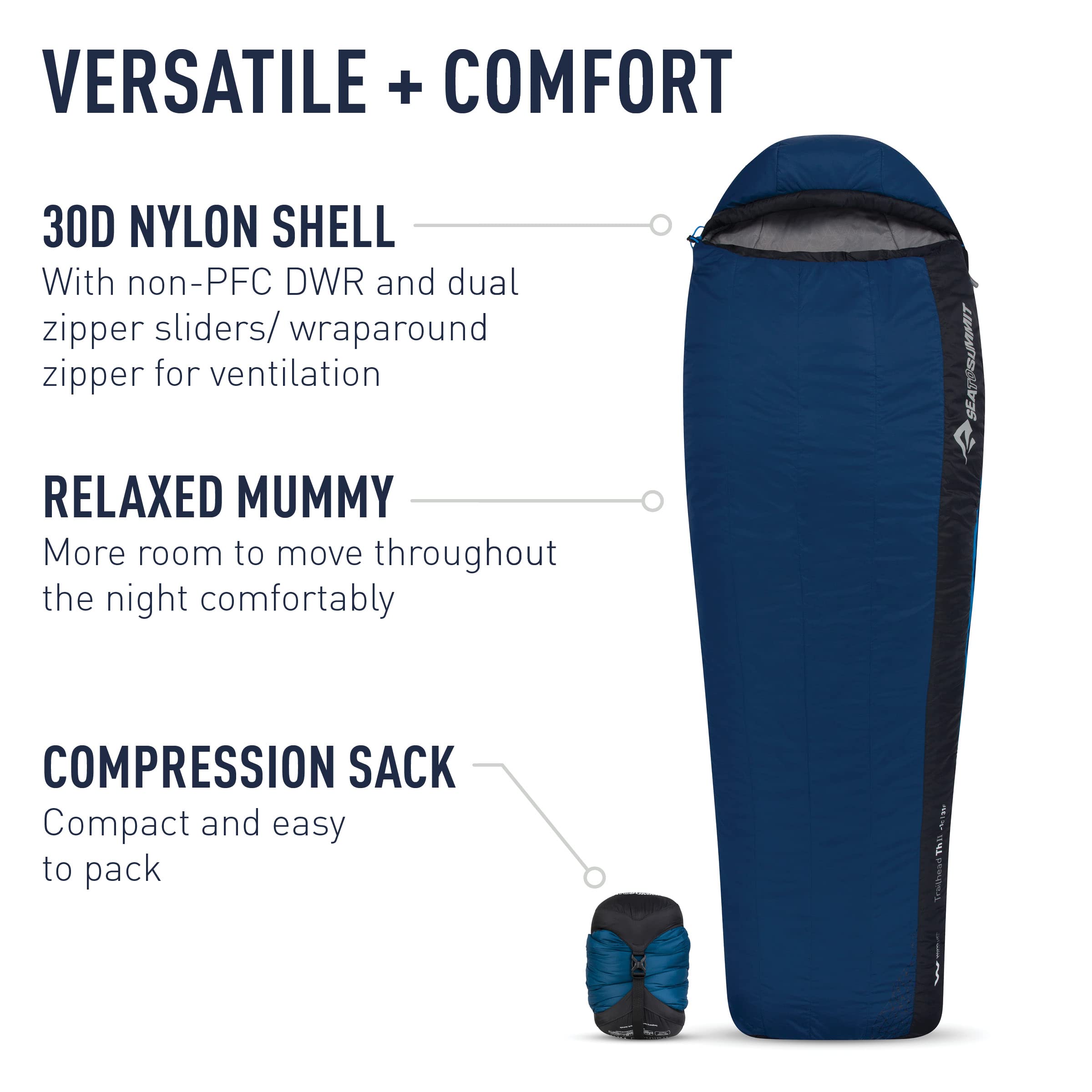 Sea to Summit Trailhead Synthetic Sleeping Bag