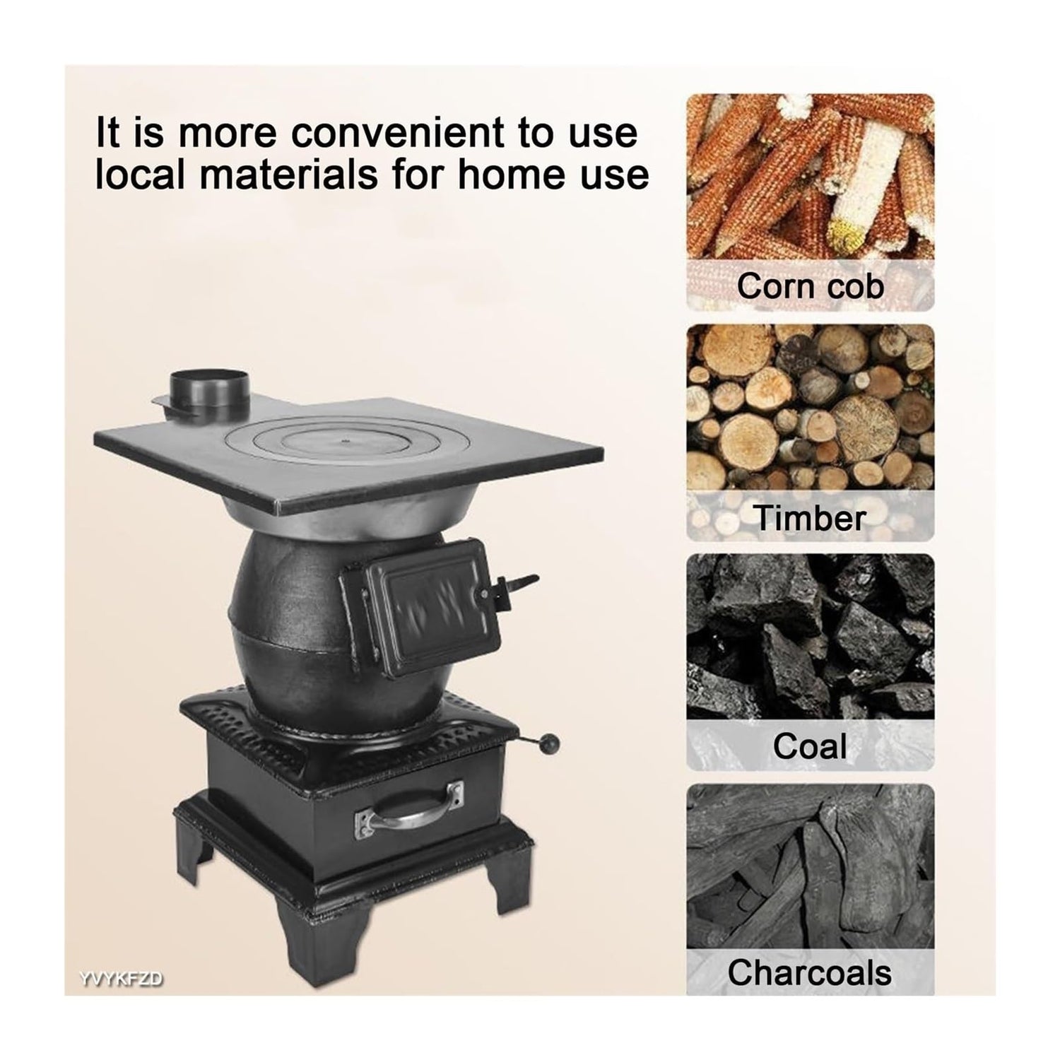 Portable Multi-Function Camping Stove for Hot Tent