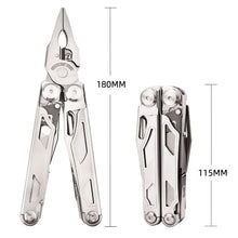 36-in-1 Stainless Steel Multi-Tool Pliers with Bit Set