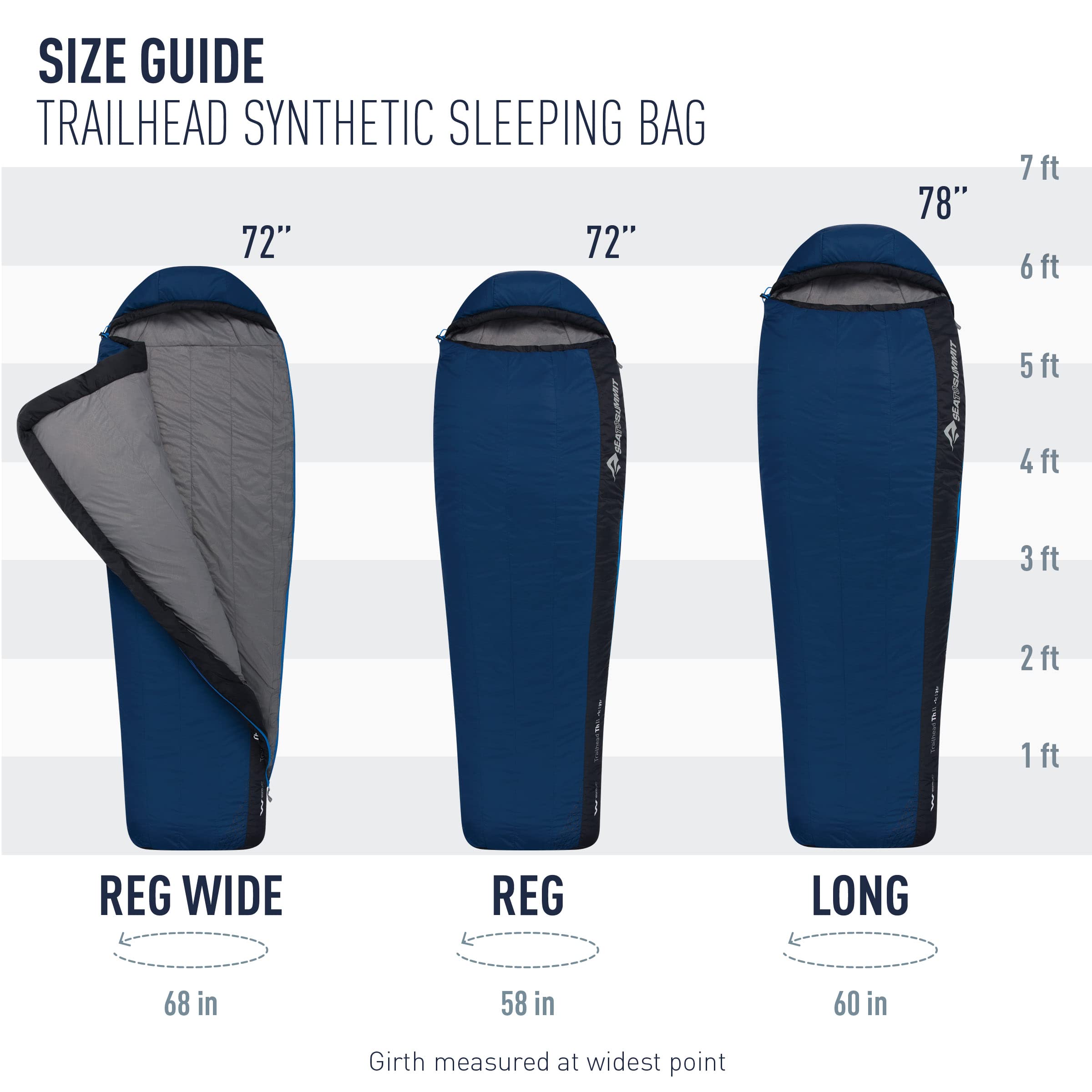 Sea to Summit Trailhead Synthetic Sleeping Bag