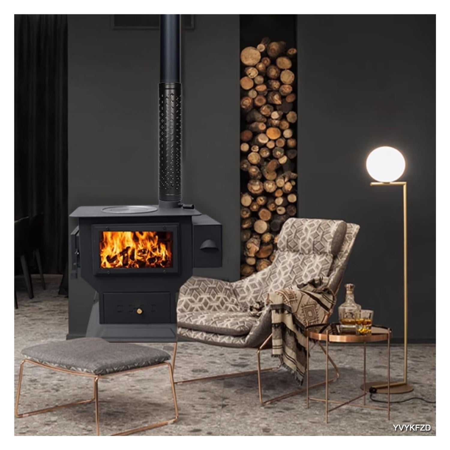 Cast Iron Camping Wood Stove