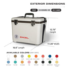 19 Qt Leakproof Dry Box Cooler