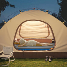 Self-Inflating Camping Sleeping Pad with Built-In Pillow