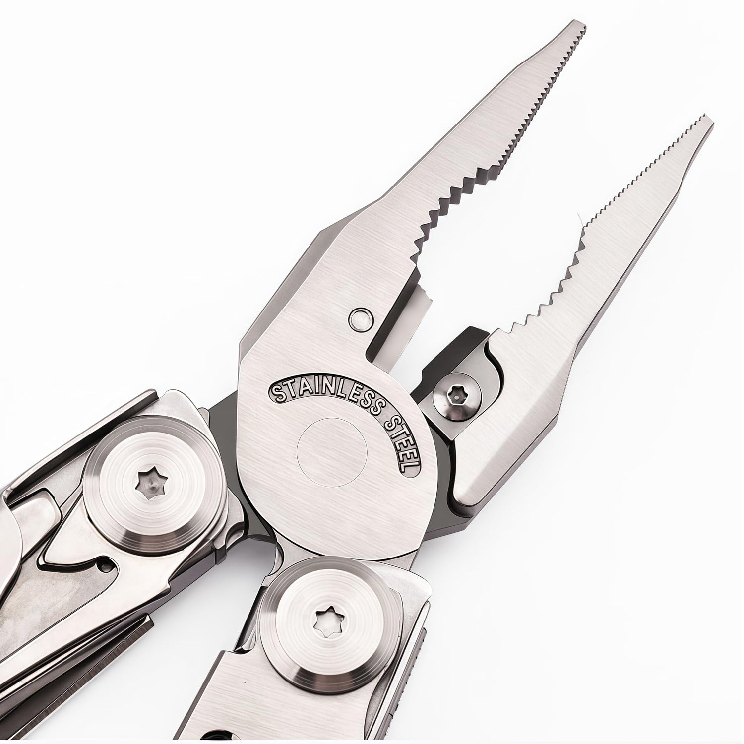 36-in-1 Stainless Steel Multi-Tool Pliers with Bit Set