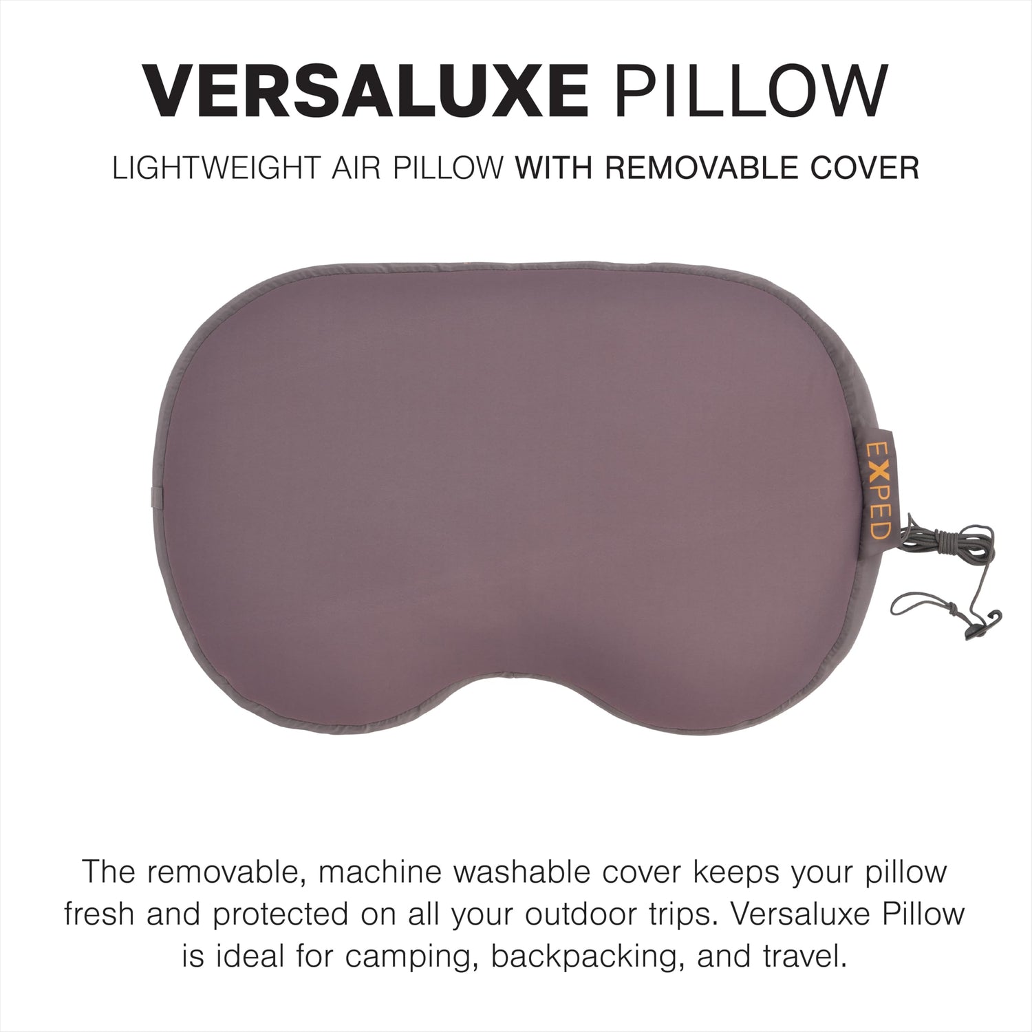 Lightweight Camping Pillow with Washable Cover