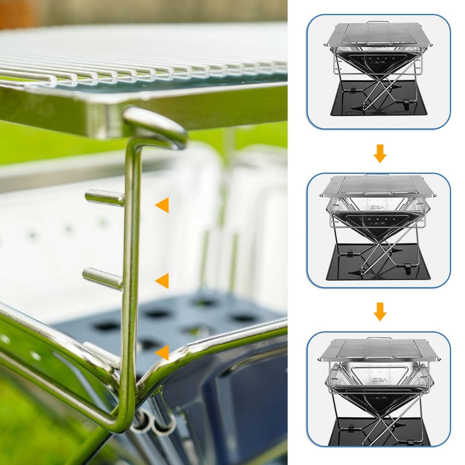 Foldable Outdoor Camping Wood Stove