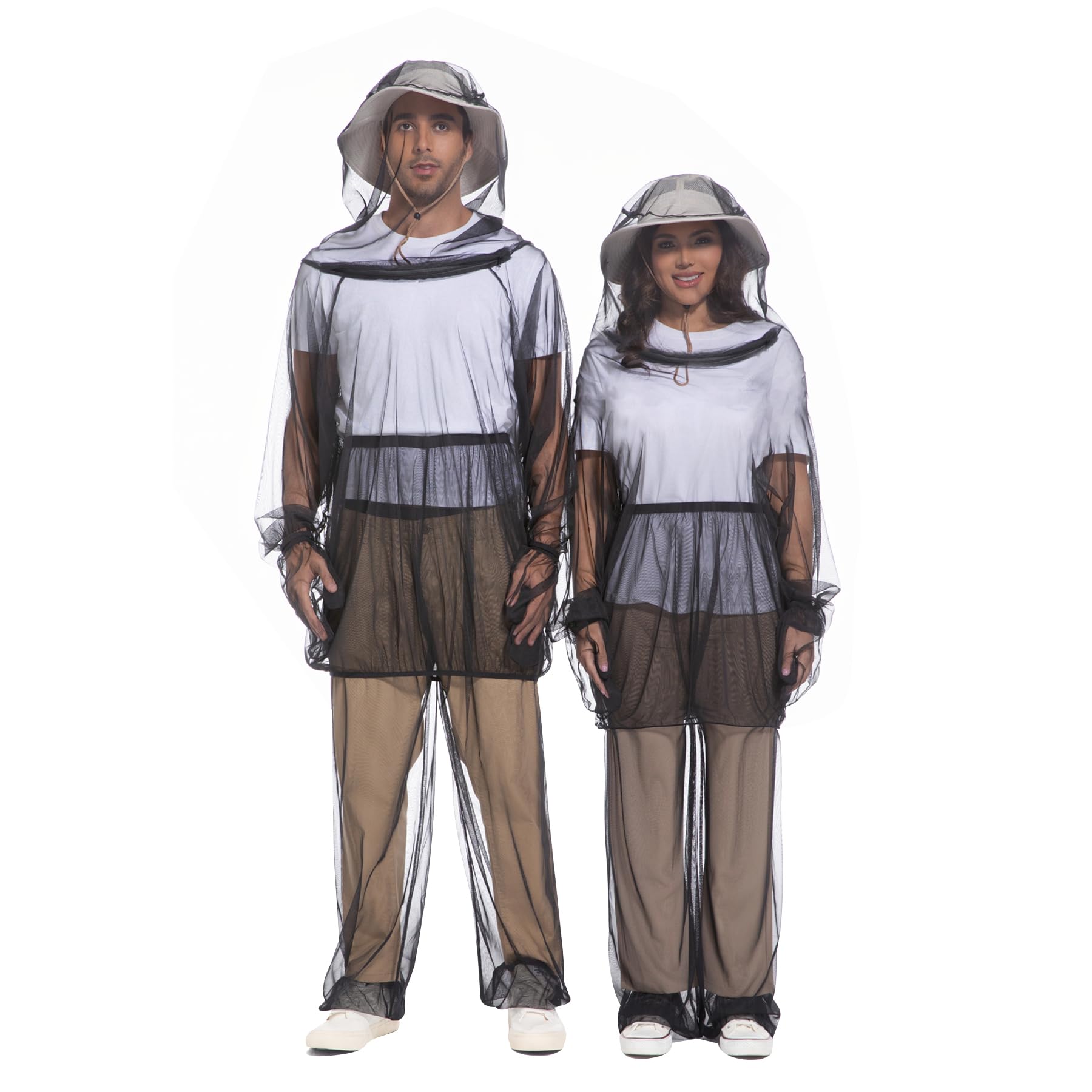 6-Piece Mosquito Protection Suit with Hood & Pants