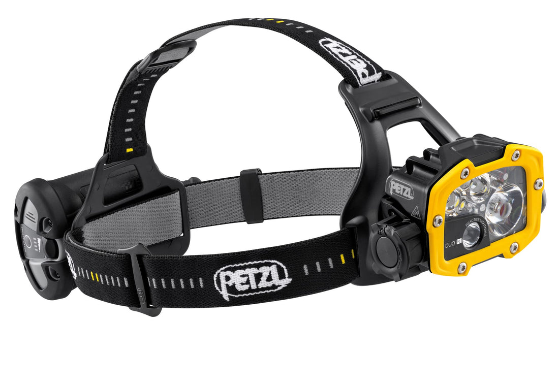 Rechargeable 3000 Lumen LED Headlamp with Reactive Lighting