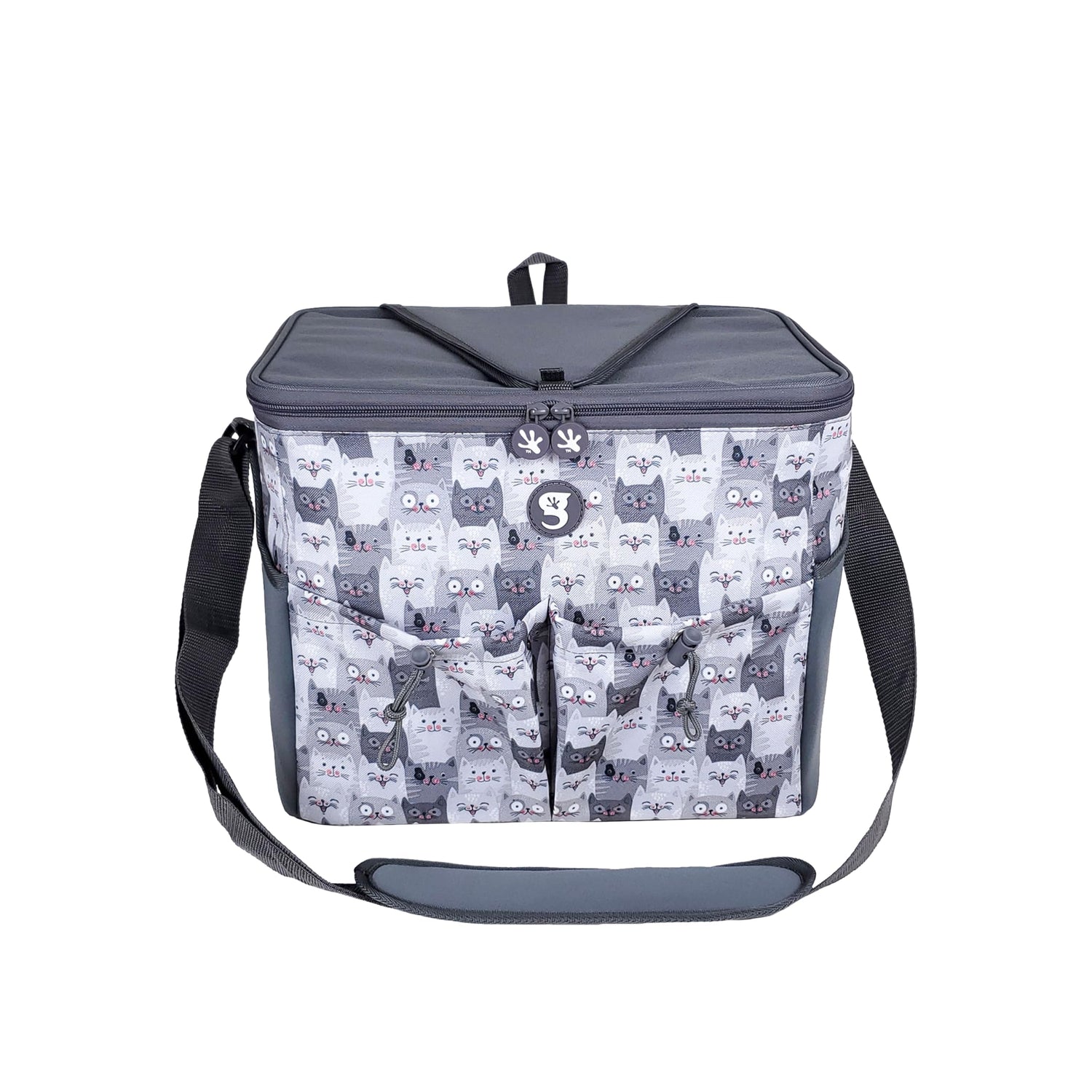 Large Tote Cooler Bag with Hard Liner