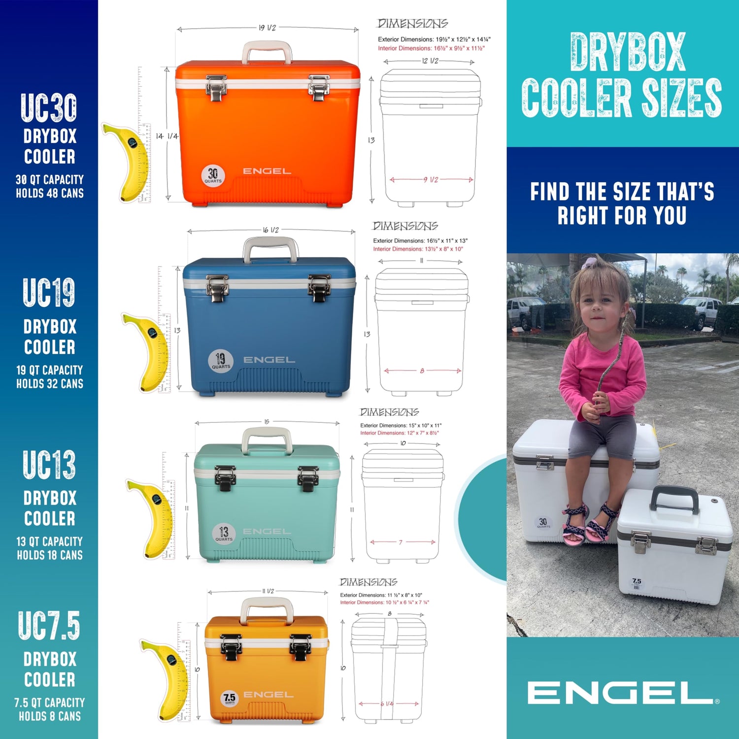19 Qt Leakproof Dry Box Cooler
