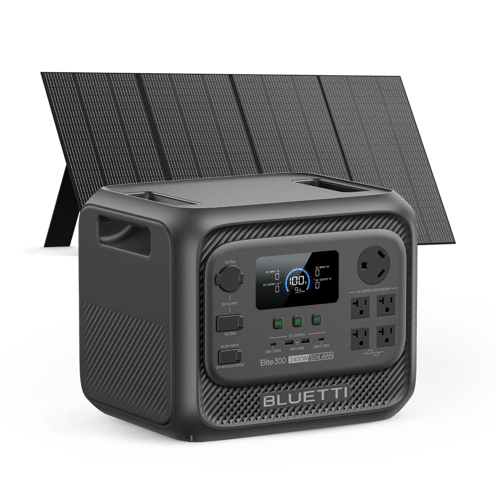 Portable Power Station 3014Wh 2400W LiFePO4 Battery Backup