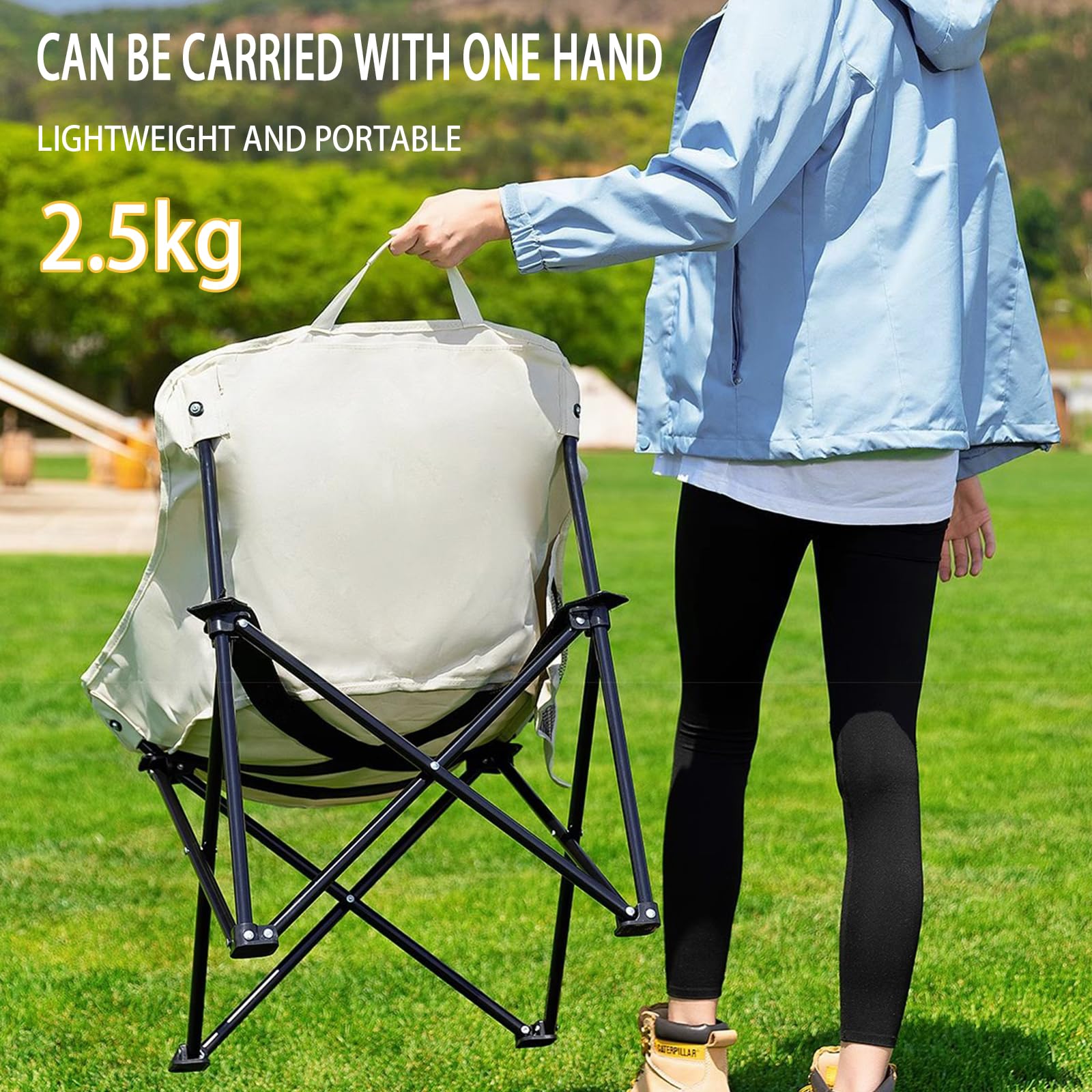 Portable Folding Camping Table & Chairs Set